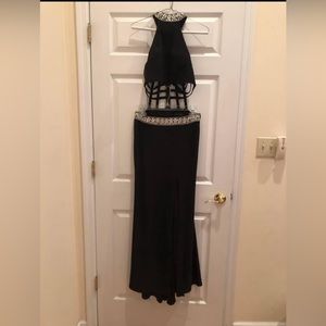 Dress with embellishments